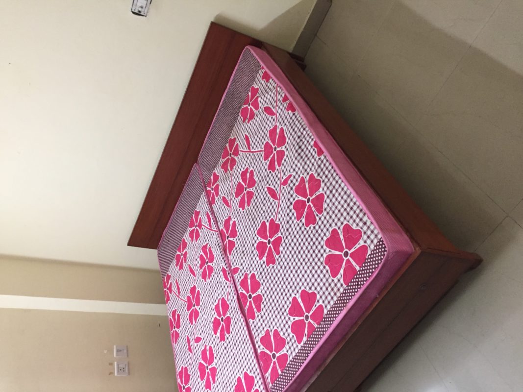 Double bed with mattress RentJIo